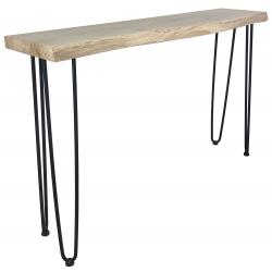 Sidetable Linz 100 x 40 x 75 cm massief eiken